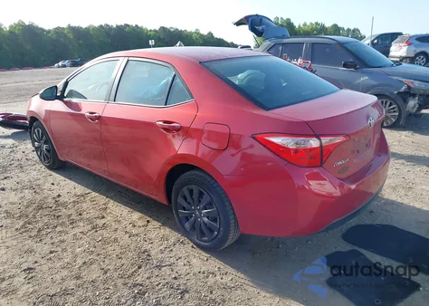 2017 Toyota Corolla Le from USA, damaged, VIN 5YFBURHE5HP658934
